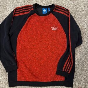 Men’s Adidas XL Trefoil three stripe Sweatshirt Vintage Style